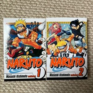 Naruto Manga Volumes 1 and 2